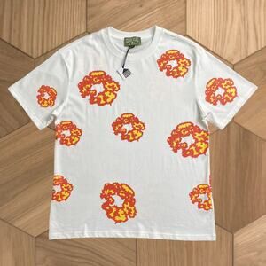 DENIM TEARS Short sleeves White